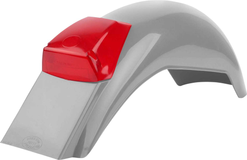 Polisport - Polisport Preston Petty IT Rear Fender - Silver/Gray - 8555700004