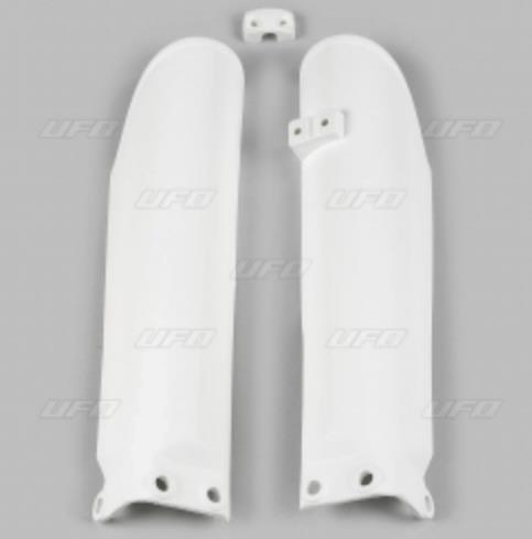 UFO Plastics - UFO Plastics Fork Slider Protectors - White - KT03091047