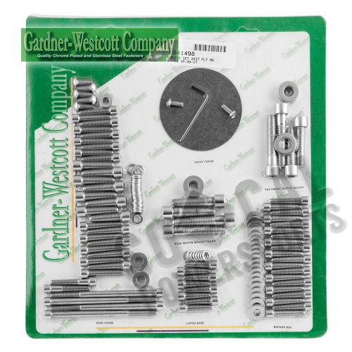 Gardner-Westcott - Gardner-Westcott Motor Hardware Set - Stainless Steel - SP-48-17