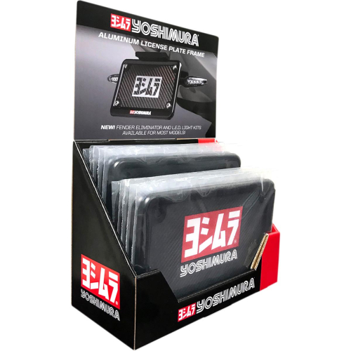 Yoshimura - Yoshimura License Plate Frame (10Pk) - 070BG-POP-K