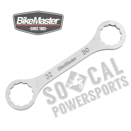 BikeMaster - BikeMaster Steering Stem and Fork Cap Wrench - 30x32mm - 341038