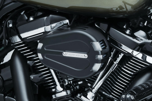 Kuryakyn - Kuryakyn Crusher Maverick Pro Air Cleaner - Satin Black - 9936