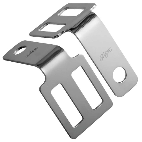Motone - Motone Under Seat Turn Signal Bracket - Polished - PTS001W