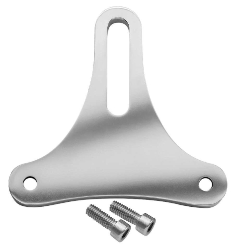 Motone - Motone Bates Style Bottom Mount Headlight Bracket - Polished - PTS004W