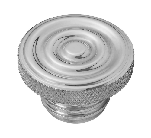 Motone - Motone Gas Caps - Polished Rippled - NXS002