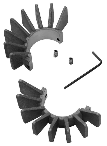 Motone - Motone Big Fin Header Exhaust Clamps - MEX001