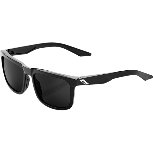 100% - 100% Blake Sunglasses - 61029-011-47 - Black / Smoke Polarized Lens - OSFM