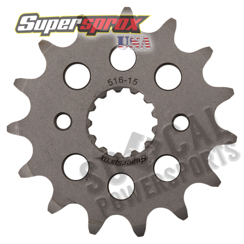 Supersprox - Supersprox Countershaft Steel Front Sprocket - 15T - CST-516-15-3