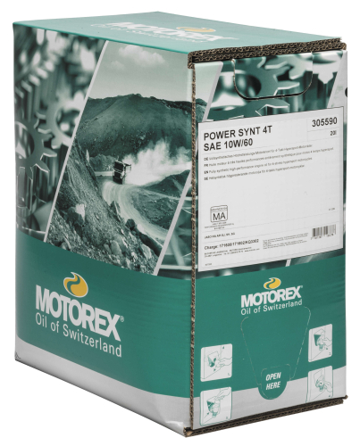Motorex - Motorex Power Synthetic 4T Oil - 10W60 - 20L. - 157908