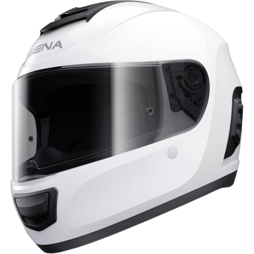 SENA - SENA Momentum Inc Solid Smart Helmet - MOI-STD-GW-L-01 - Gloss White - Large
