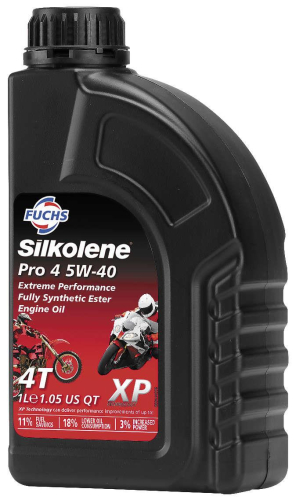 Silkolene - Silkolene Pro4 XP Oil - 5W40 - 1L. - 601229978