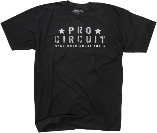 Pro Circuit - Pro Circuit Black Flag T-Shirt - 6411810-10 - Black Flag - Small