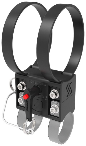 Scosche - Scosche Base Clamp System Fire Extinguisher Mount for 3.25in. Dia. Extinguishers - PSM21000