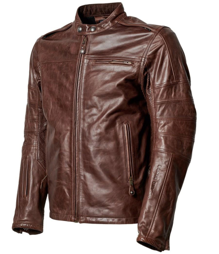 RSD - RSD Ronin RS Signature Leather Jacket - 0801-0283-0155 - Tobacco - X-Large
