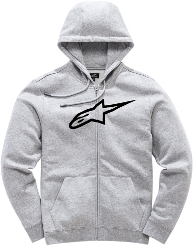Alpinestars - Alpinestars Ageless Fleece Womens Hoody - 1W38-53100-1126-L - Gray Heather/Black - Large