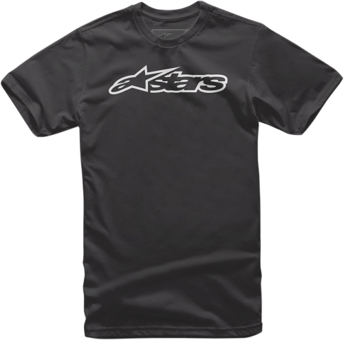 Alpinestars - Alpinestars Blaze Youth T-Shirt - 3038-72000-1020-L - Black/White - Large