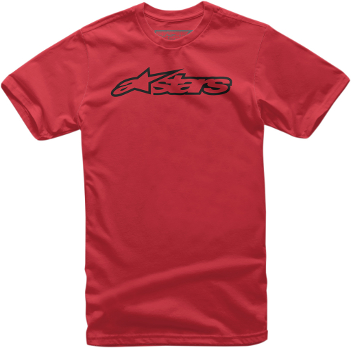 Alpinestars - Alpinestars Blaze Youth T-Shirt - 3038-72000-3010-L - Red/Black - Large