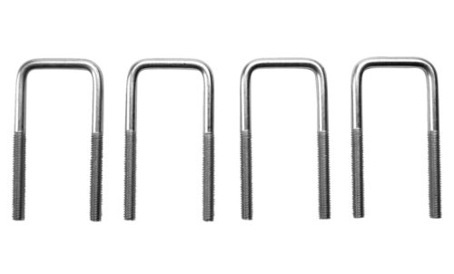 Moose Utility - Moose Utility Square U-Bolt - 5/16in. x 1-1/2in. x 3-1/2in. - BB25PF