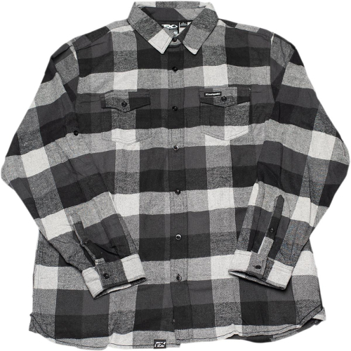 Factory Effex - Factory Effex Kawasaki Flannel Shirt - 22-85122 - Black - Medium