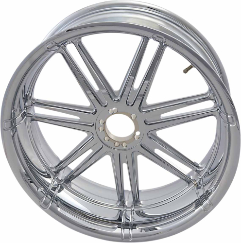 Arlen Ness - Arlen Ness Forged Billet 7 Valve Rear Rim - 18in. x 5.50in. - Chrome - 10302-203