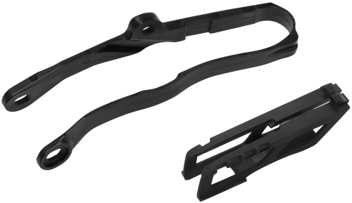 UFO Plastics - UFO Plastics Chain Guide and Swingarm Slider Kit - Black - KA04756001