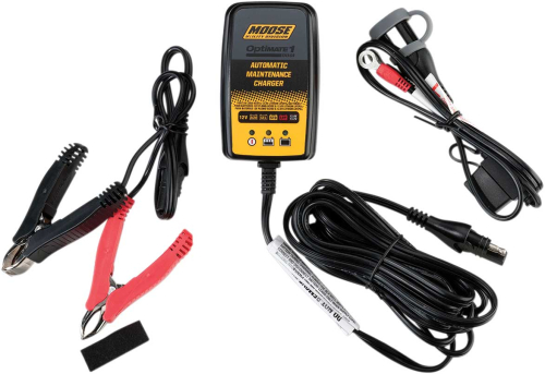 Moose Utility - Moose Utility Optimate 1 Battery Charger/Maintainer - 3807-0441