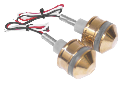 Namz - Namz Grip Indicator Lights - Brass/White/Amber - LLC-NBE-TS