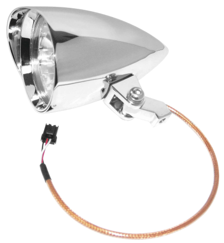 Namz - Namz 4.5in. Headlight - Chrome Finish/Copper Housing - NCH-4C