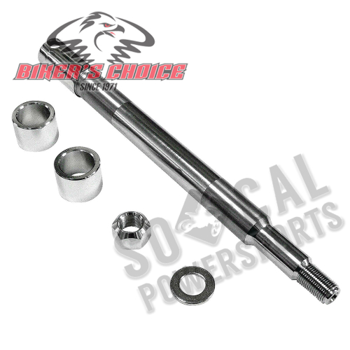 Bikers Choice - Bikers Choice Front Axle with Hardware - 12-15/16in. - 339190