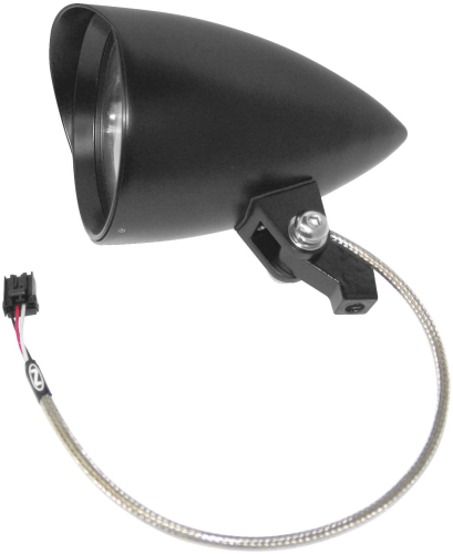Namz - Namz 4.5in. Headlight - Black Finish/Stainless Housing - NBH-4S