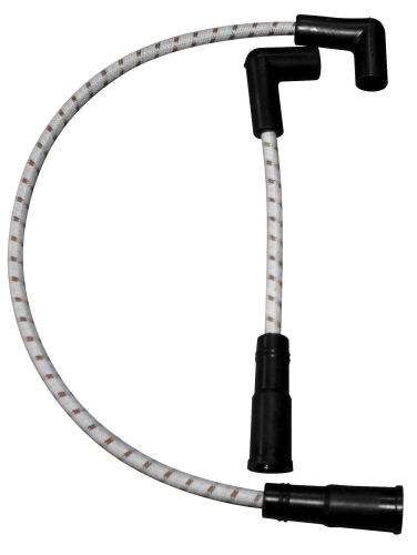 Sumax - Sumax Braided Cloth Plug Wire - Gray/Brown - C20138