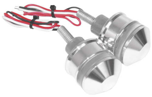 Namz - Namz Grip Indicator Lights - Polished/White/Amber - LLC-PBE-TS