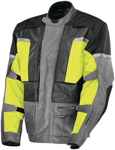 Firstgear - Firstgear Jaunt Jacket - 1001-0214-9852 - Hi-Vis - Small