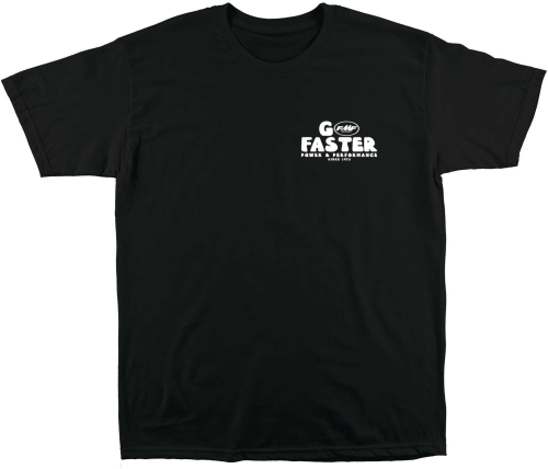 FMF Racing - FMF Racing Go Faster T-Shirt - SP9118905-BLK-LG - Black - Large
