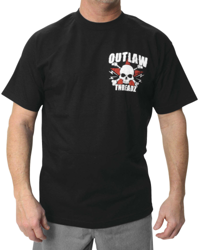 Outlaw Threadz - Outlaw Threadz Stamp Tee - MT139-2XL - Black - 2XL