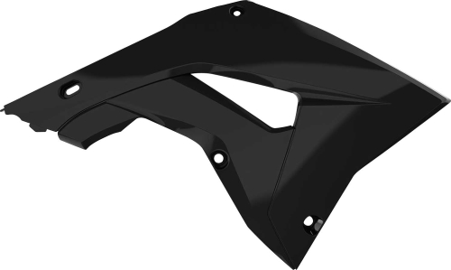 Polisport - Polisport Restyle Radiator Shroud - Black - 8421600003