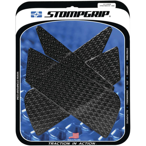 Stompgrip - Stompgrip Icon Tank Kits - Black - 55-14-0065B
