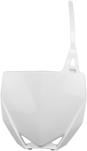 UFO Plastics - UFO Plastics Front Number Plate - White - YA04869-041