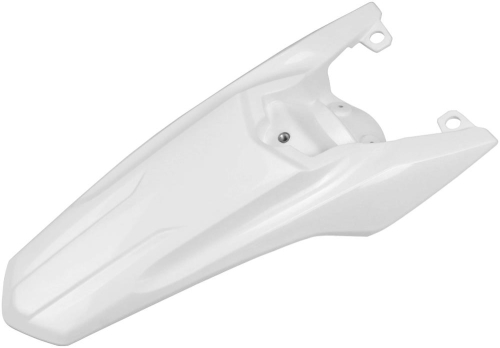UFO Plastics - UFO Plastics MX Rear Fender - White - YA04866-041