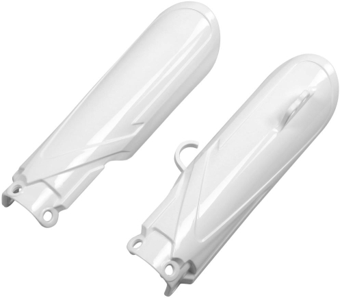 UFO Plastics - UFO Plastics Fork Slider Protectors - White - YA04870-041