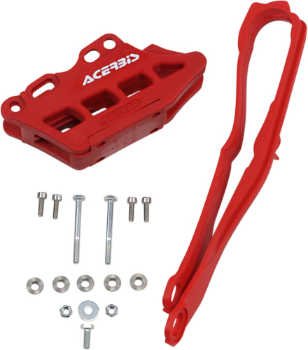 Acerbis - Acerbis Chain Guide and Slider Kit - Red - 274640227