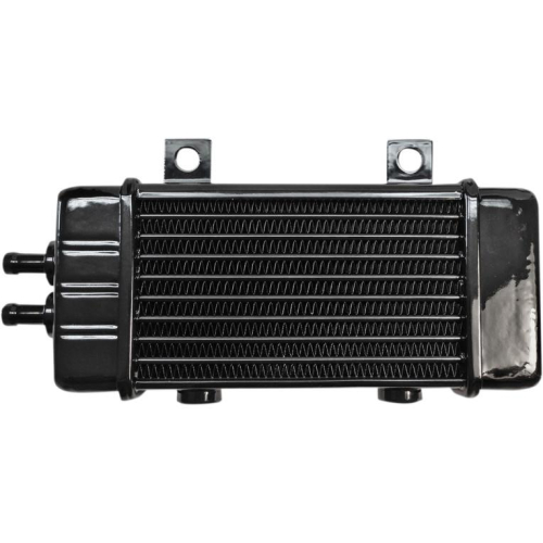 Jagg - Jagg Universal 10-Row Oil Cooler -  8.25 L x 4 W x 1.5 D - 2 Mounting Tabs &  Bosses - 3160