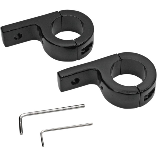 Custom Dynamics - Custom Dynamics Mounting Brackets - Gloss Black - PB-125-B