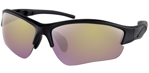 Bobster Eyewear - Bobster Eyewear Rapid Sunglasses - BRAP001H - Matte Black/HD/Yellow Revo - OSFA