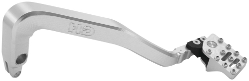 Hammerhead Designs - Hammerhead Designs Rear Brake Pedal Lever Kit - Rotating Brake Tip - Silver/Silver - 02-1903-25-70