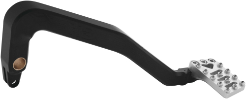 Hammerhead Designs - Hammerhead Designs Rear Brake Pedal Lever Kit - Fixed Brake Tip - Black/Silver - 02-0903-24-70