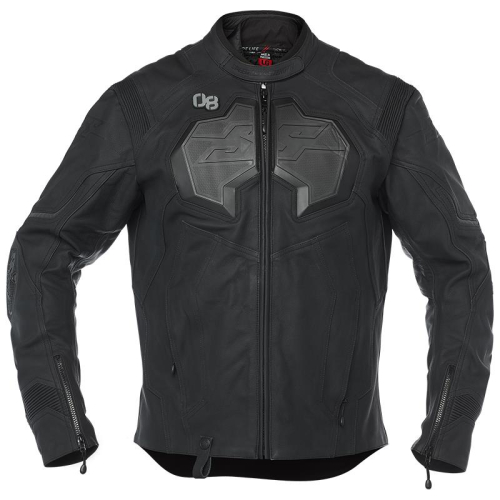 Speed & Strength - Speed & Strength Exile Leather Jacket - 1101-0228-5152 - Charcoal - Small