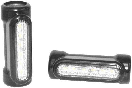 Namz - Namz Engine Guard Mounted Lights - Black with White/Amber - LLC-EGL-B