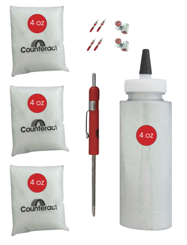 Counteract - Counteract Tire Balancing Beads and Installation Bottle - ATV-4