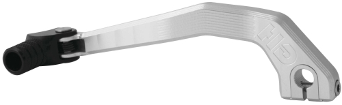 Hammerhead Designs - Hammerhead Designs Shifter Lever Kit with Knurled Shifter Tip (+10mm) - Silver/Black - 01-1903-06-60